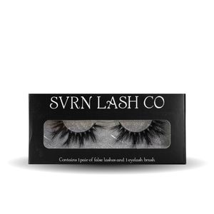 DRAMA-Siberian 3D Mink Lashes + lash brush
